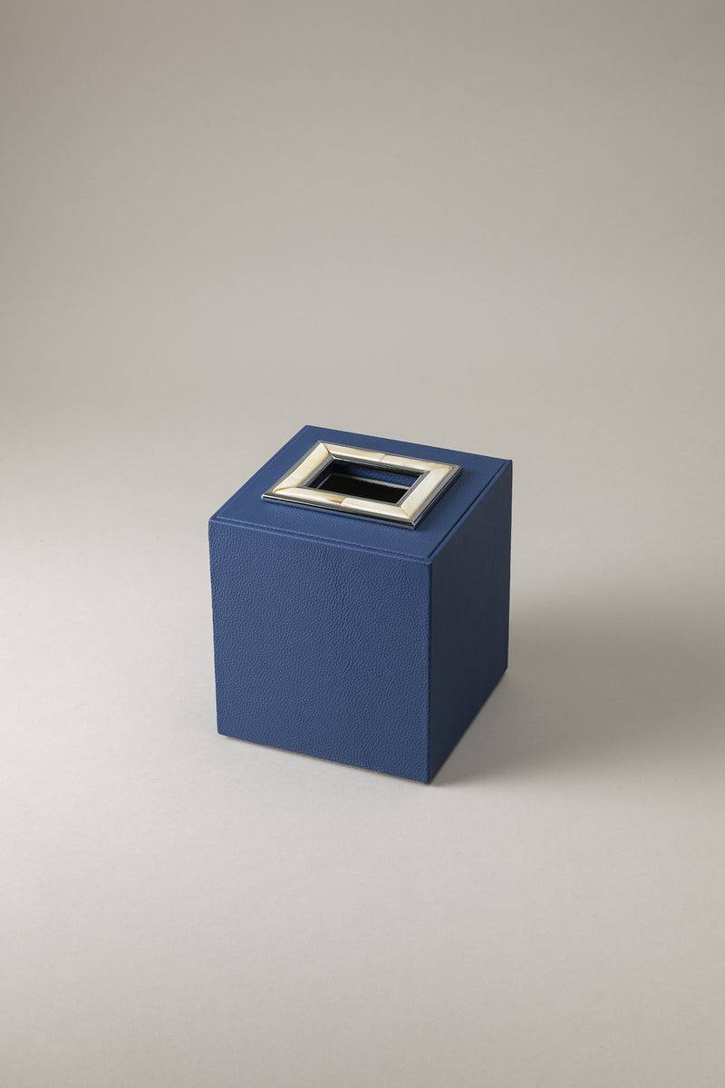 Lorenzi Milano Cubo porta fazzoletti in Zebu