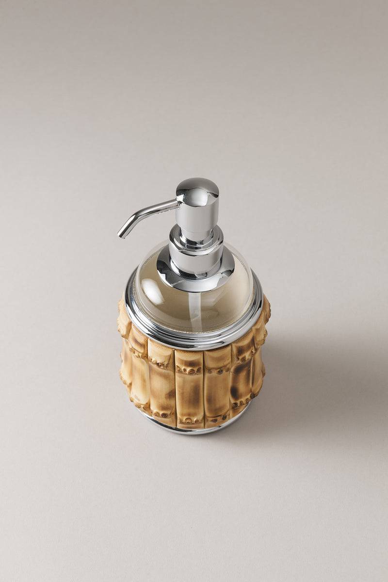 Lorenzi Milano Dispenser Per Sapone In Bambù