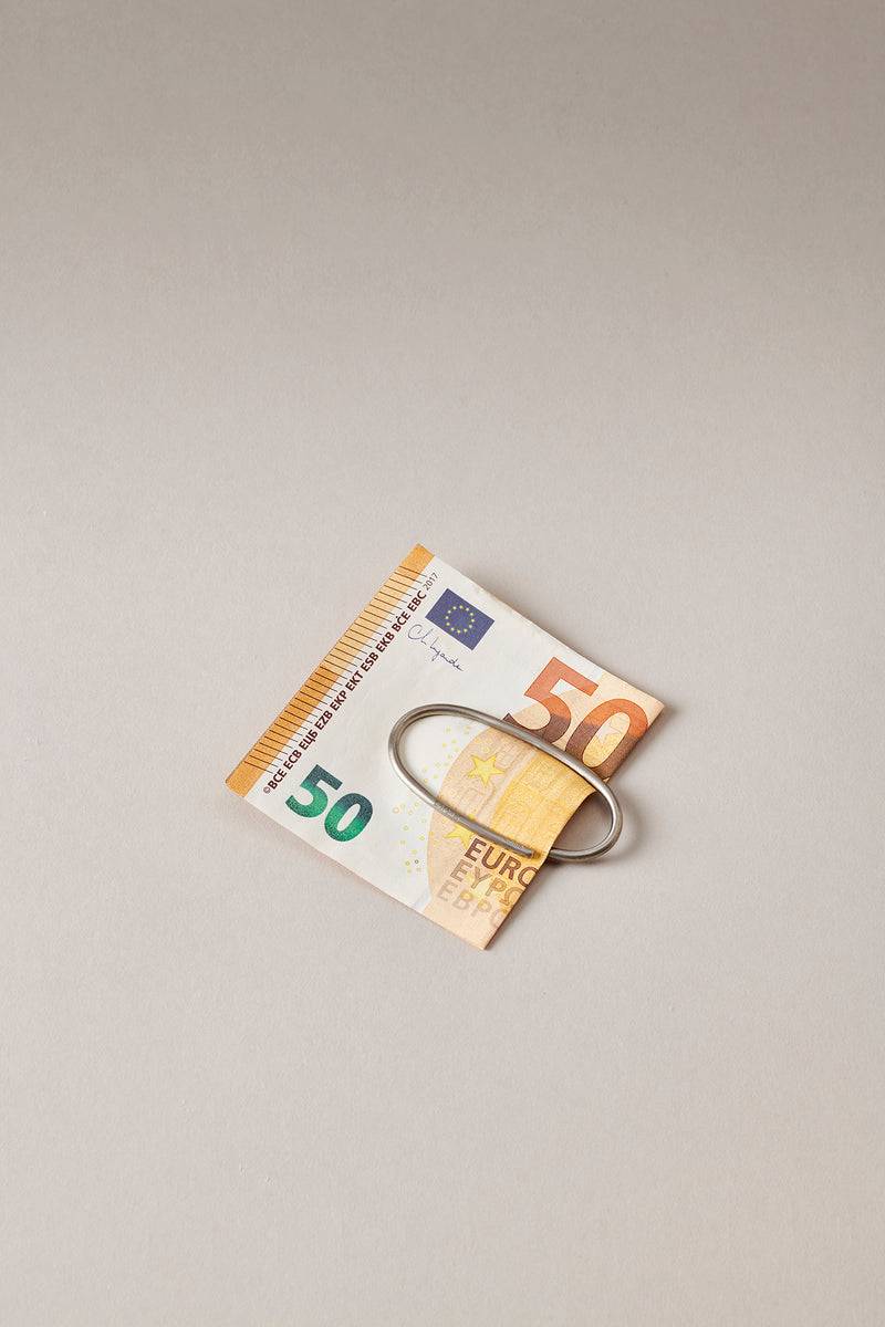 Lorenzi Milano Ferma Soldi Ovale In Titanio