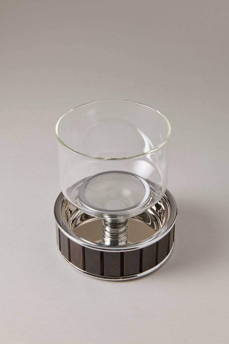 Lorenzi Milano Filtro Vino Per Decanter In Legno