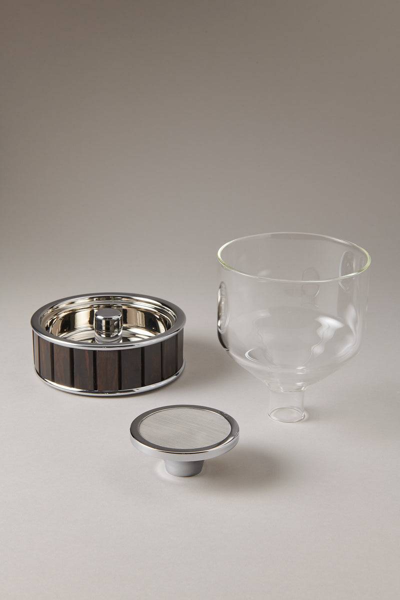 Lorenzi Milano Filtro Vino Per Decanter In Legno