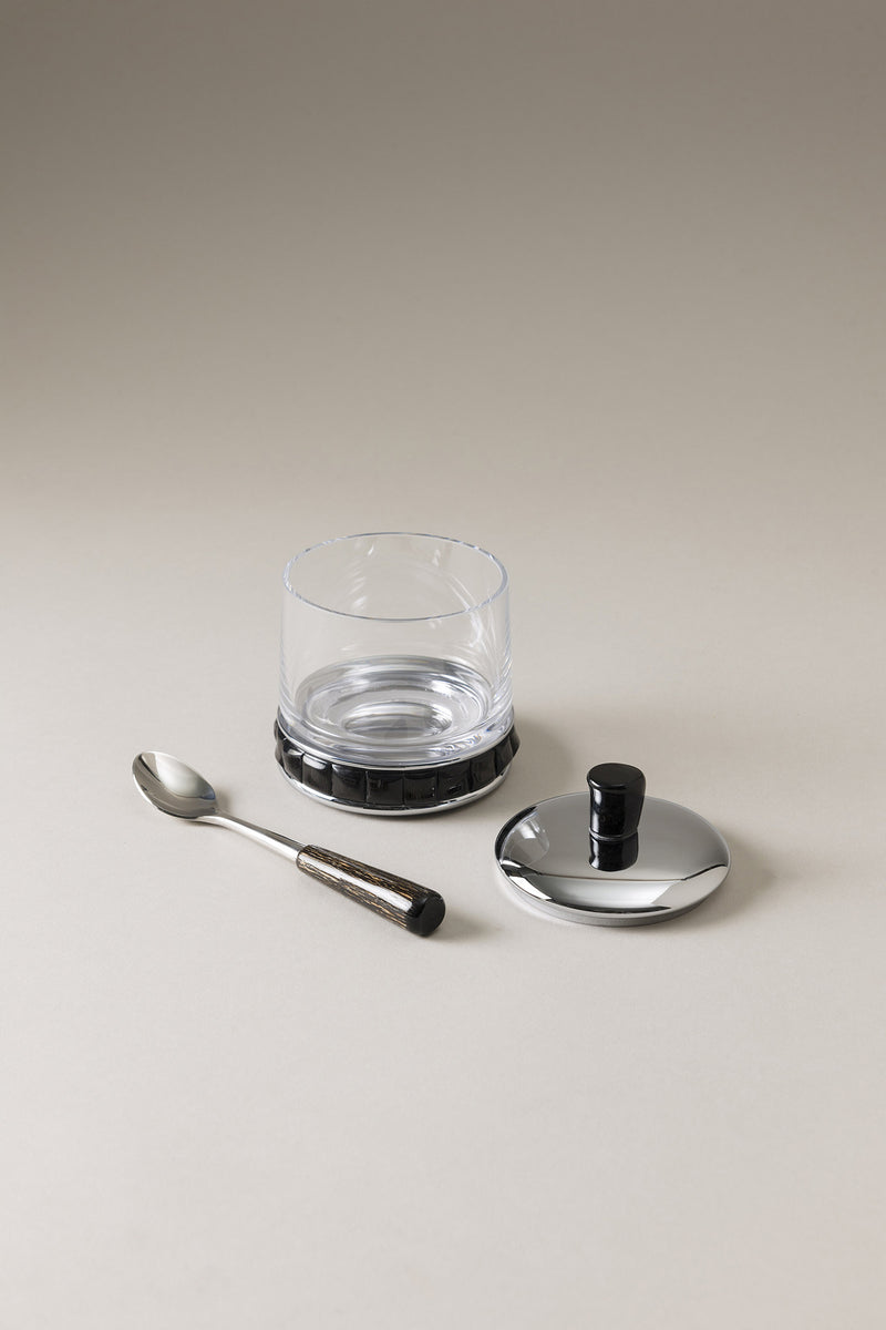 Lorenzi Milano Formaggiera Con Cucchiaio In Orice