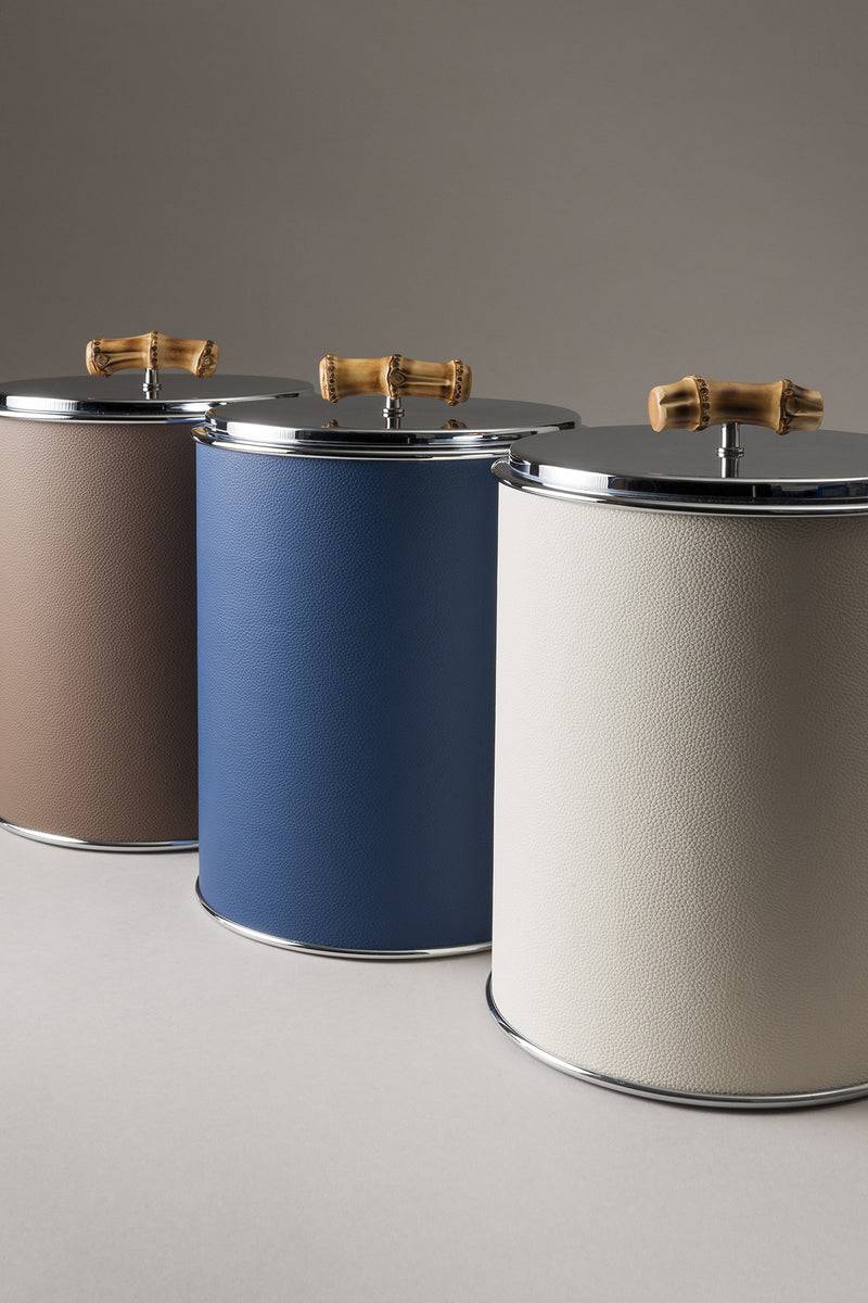 Lorenzi Milano Gettacarte Da Toilette In Bambù