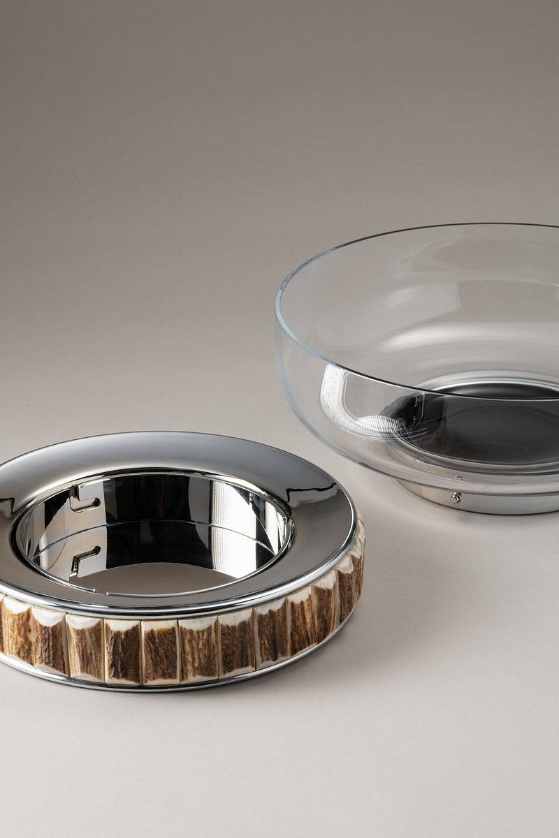 Lorenzi Milano Insalatiera Grande In Cervo (palco)