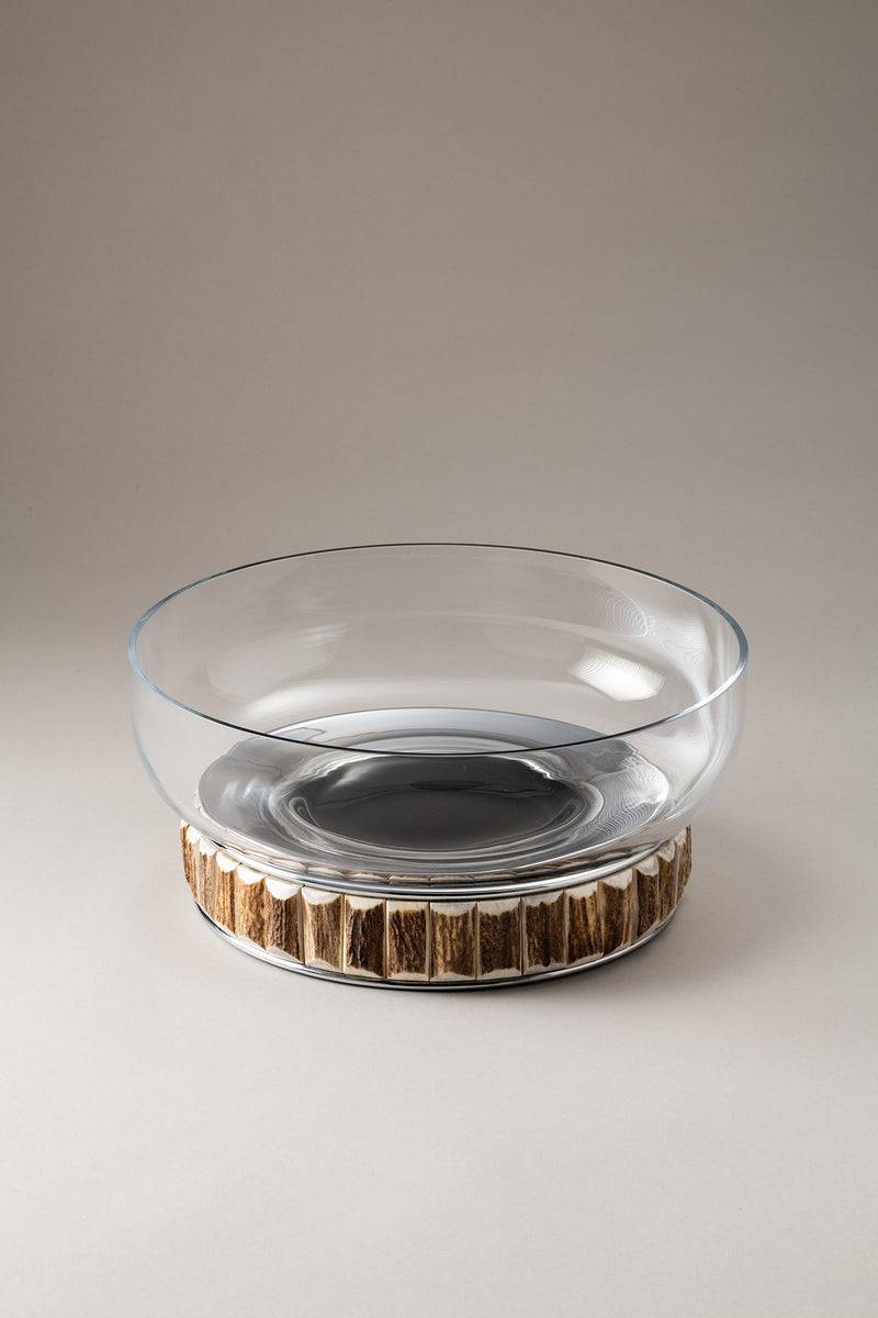 Lorenzi Milano Insalatiera grande in Cervo (palco)