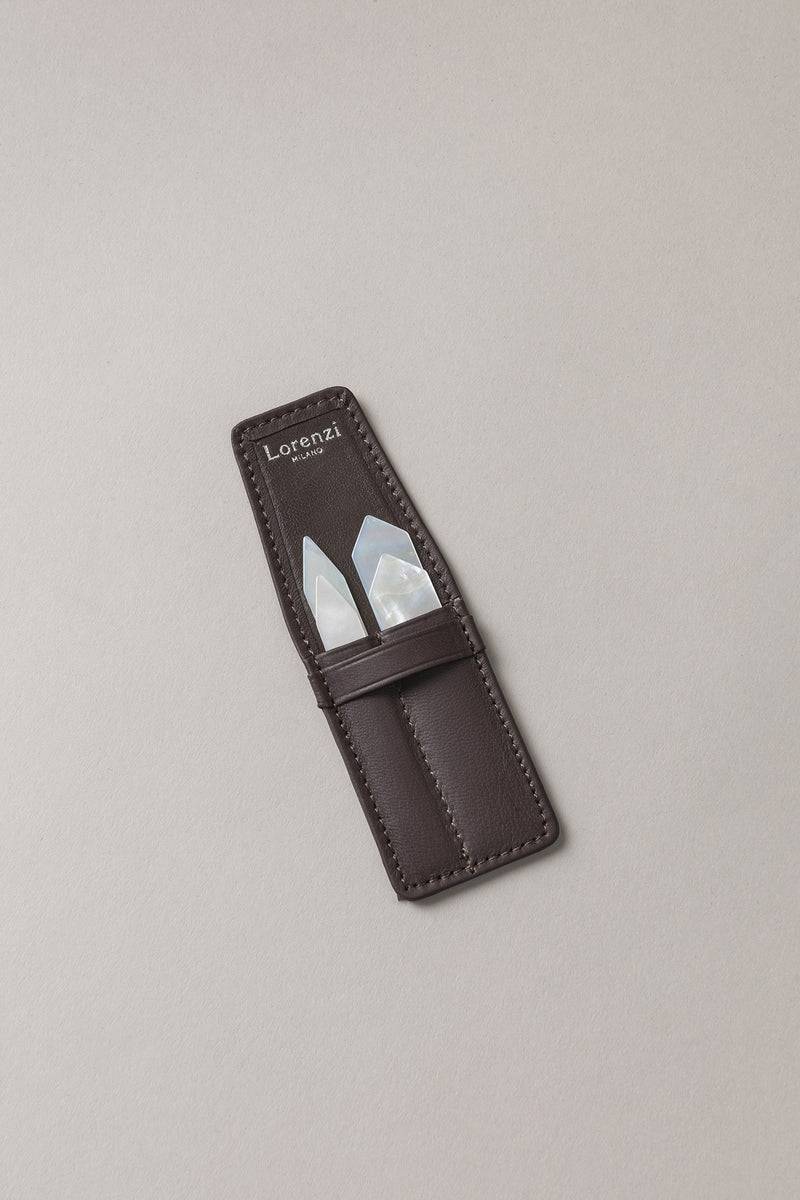 Lorenzi Milano Kit stecche camicia in Madreperla