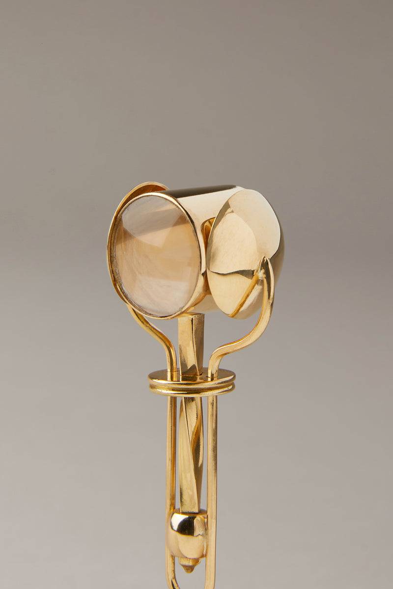 Lorenzi Milano Lente Per Diamanti In Oro Giallo