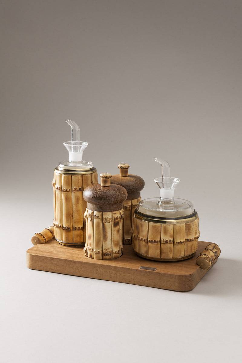 Lorenzi Milano Oliera completa grande in Bambù