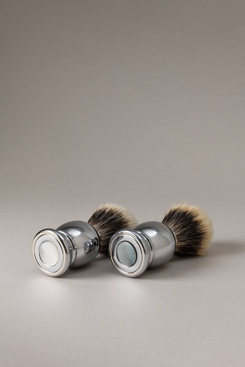 Lorenzi Milano Pennello Barba Cromato