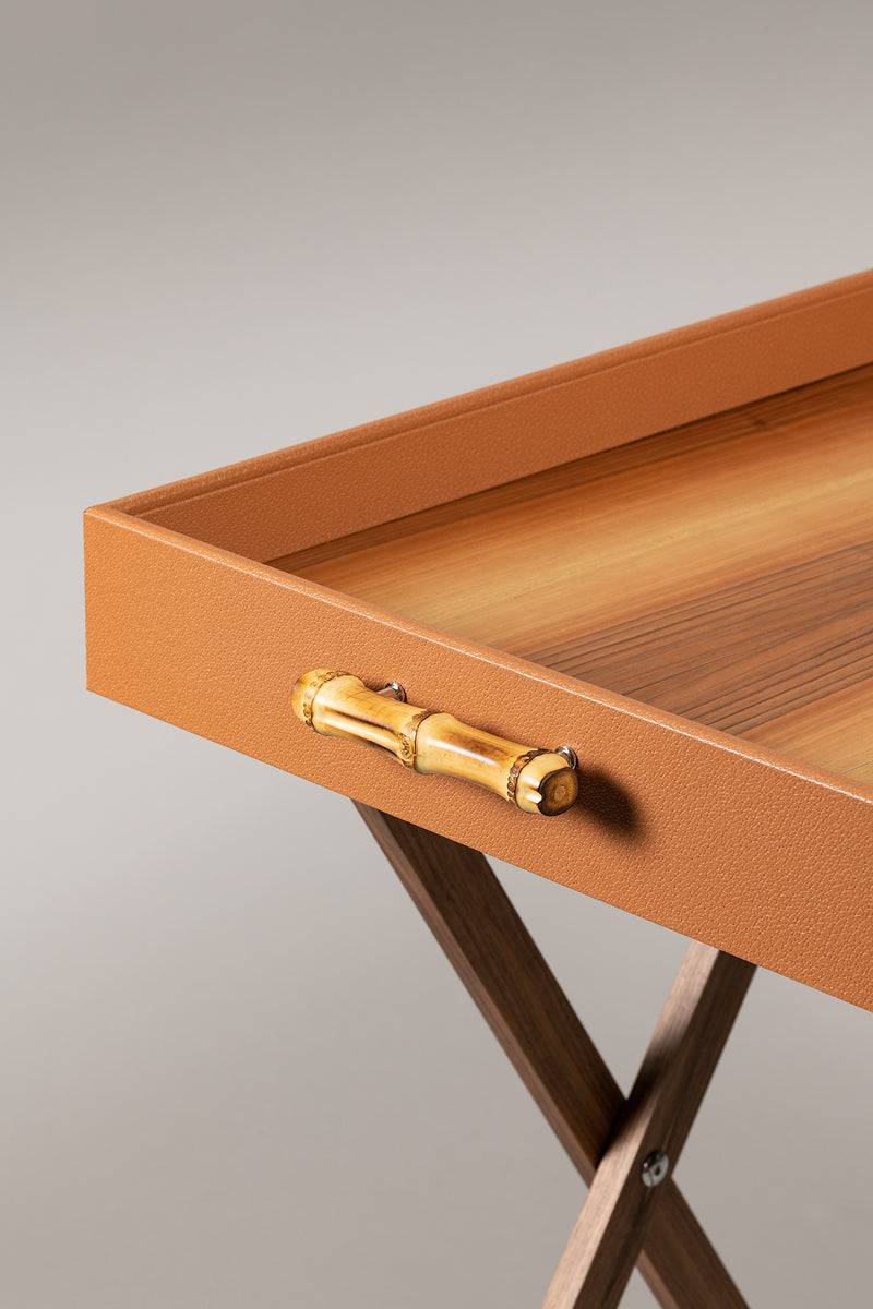 Lorenzi Milano Pliant Con Vassoio In Bambù