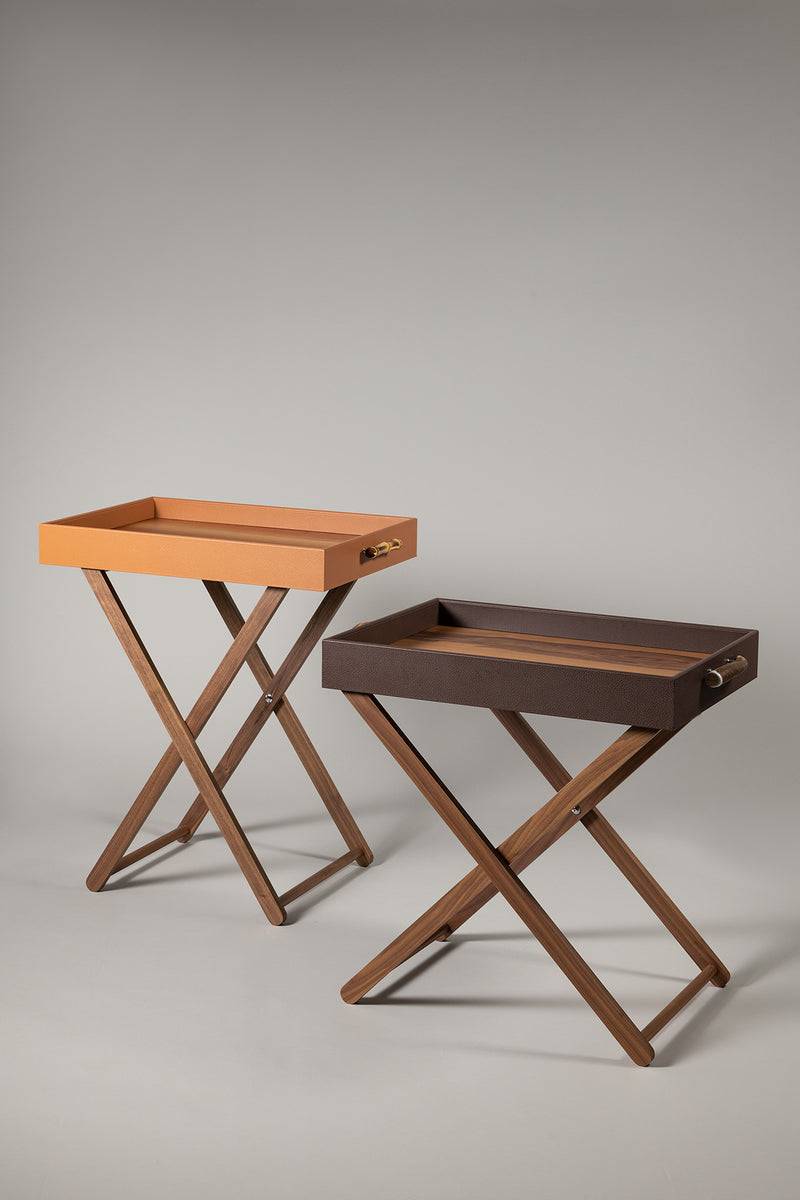 Lorenzi Milano Pliant Con Vassoio In Bambù