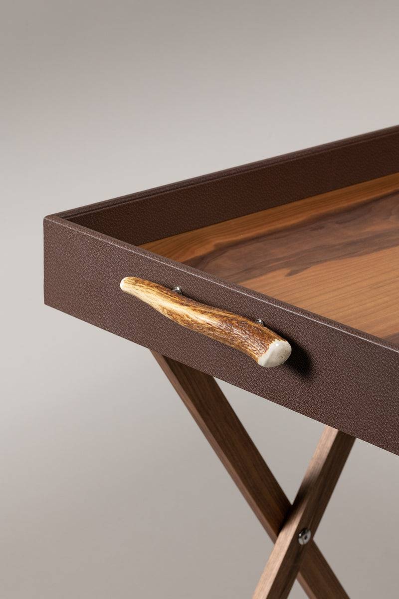 Lorenzi Milano Pliant Con Vassoio In Cervo (palco)