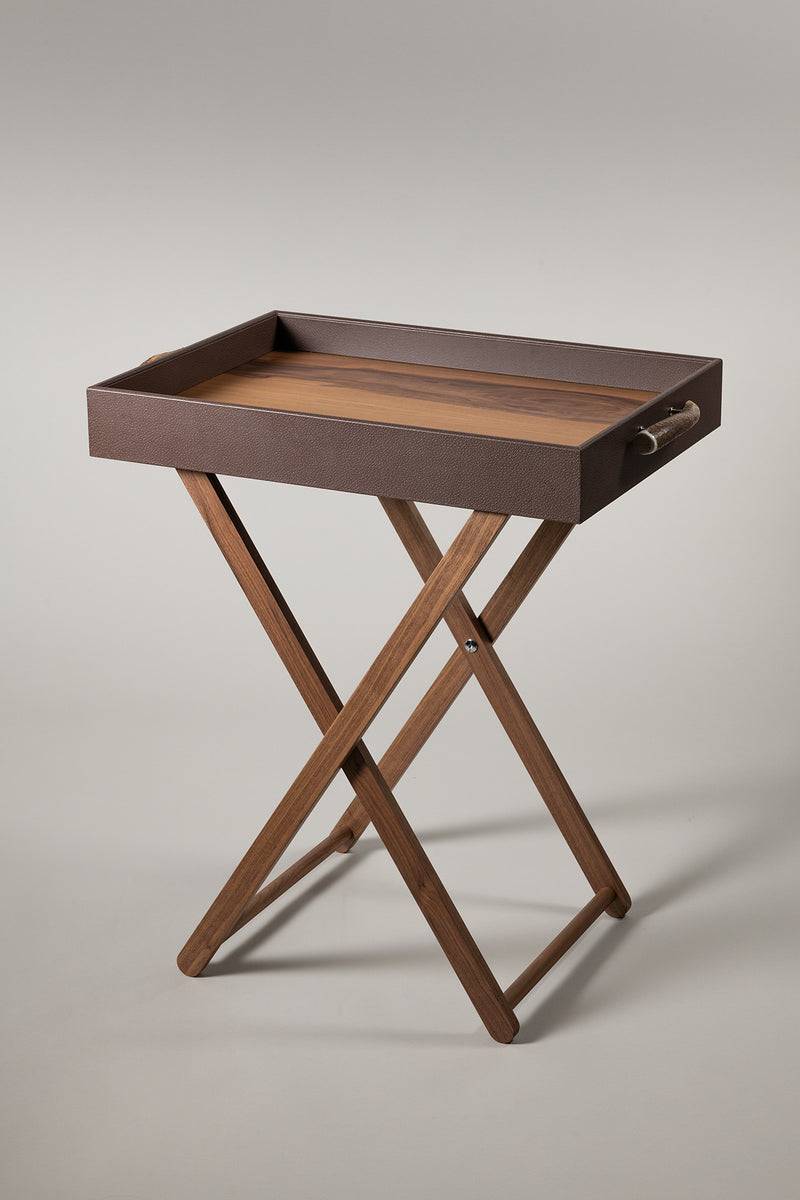 Lorenzi Milano Pliant con vassoio in Cervo (palco)