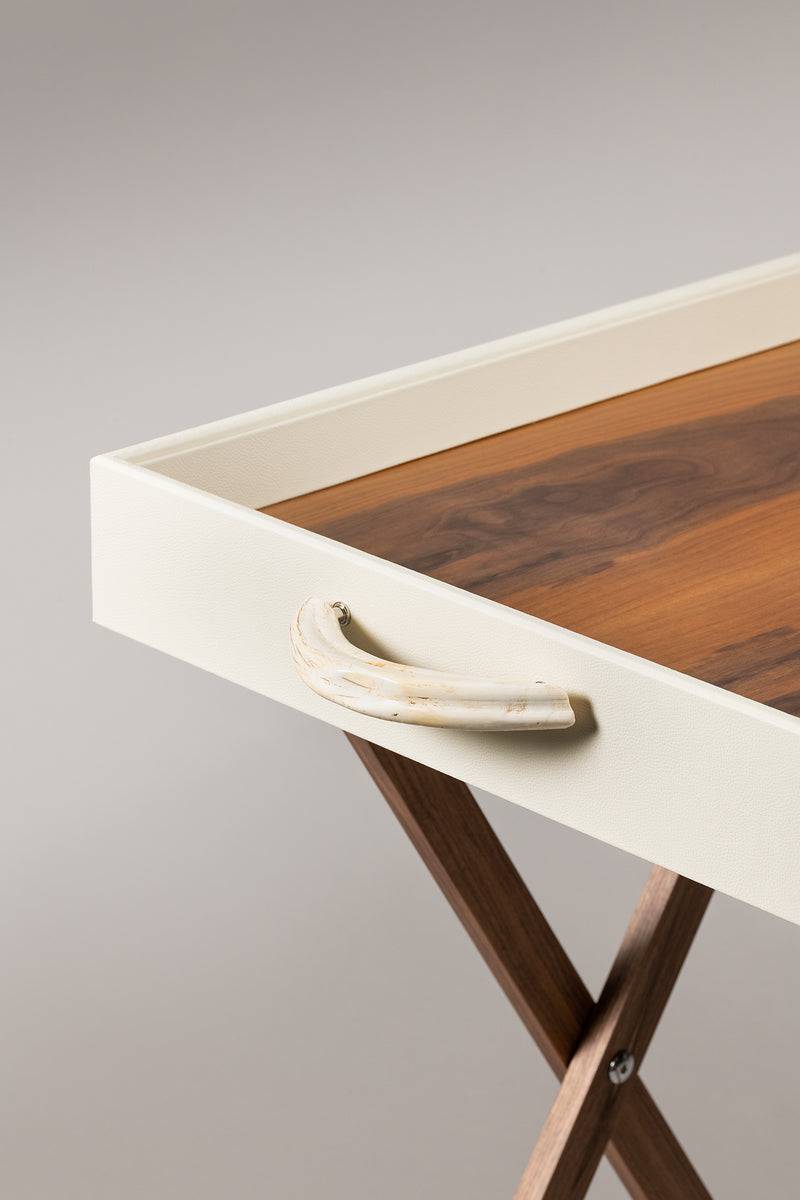 Lorenzi Milano Pliant Con Vassoio In Facocero