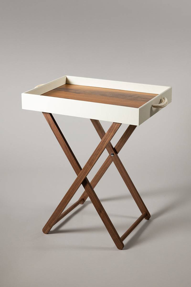 Lorenzi Milano Pliant con vassoio in Facocero