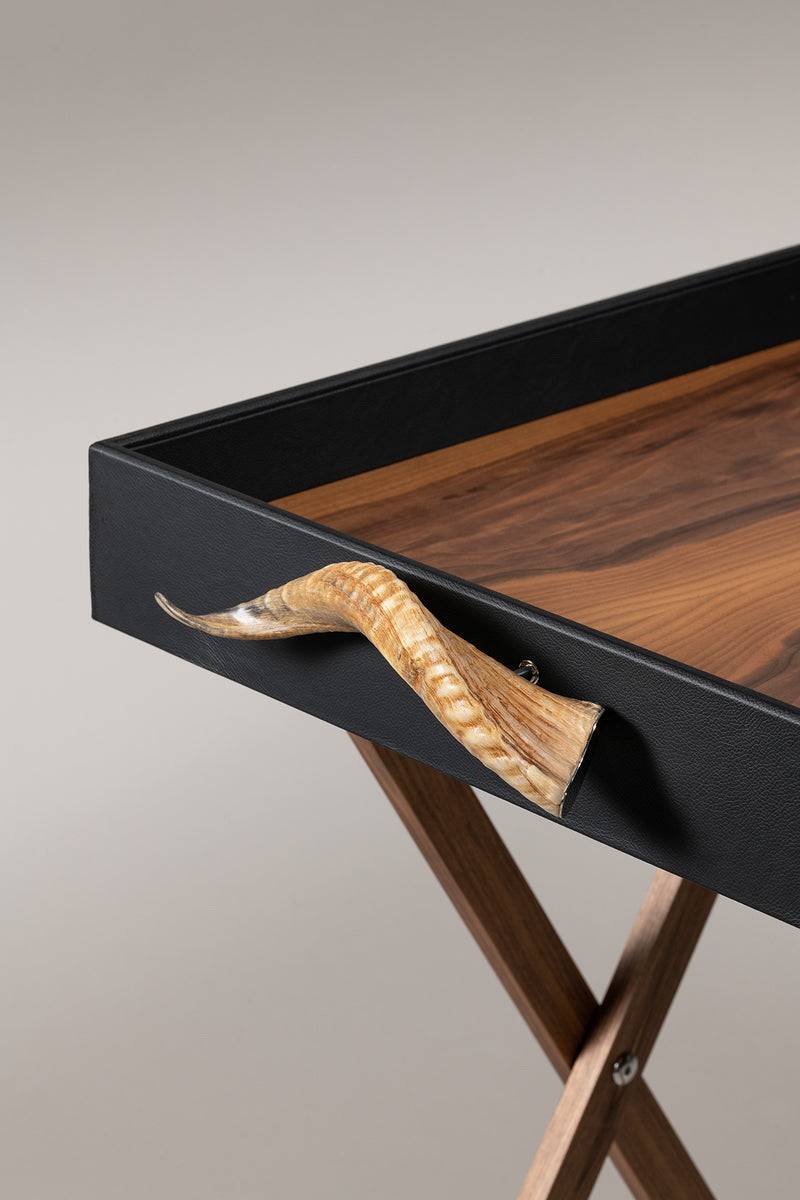 Lorenzi Milano Pliant Con Vassoio In Montone