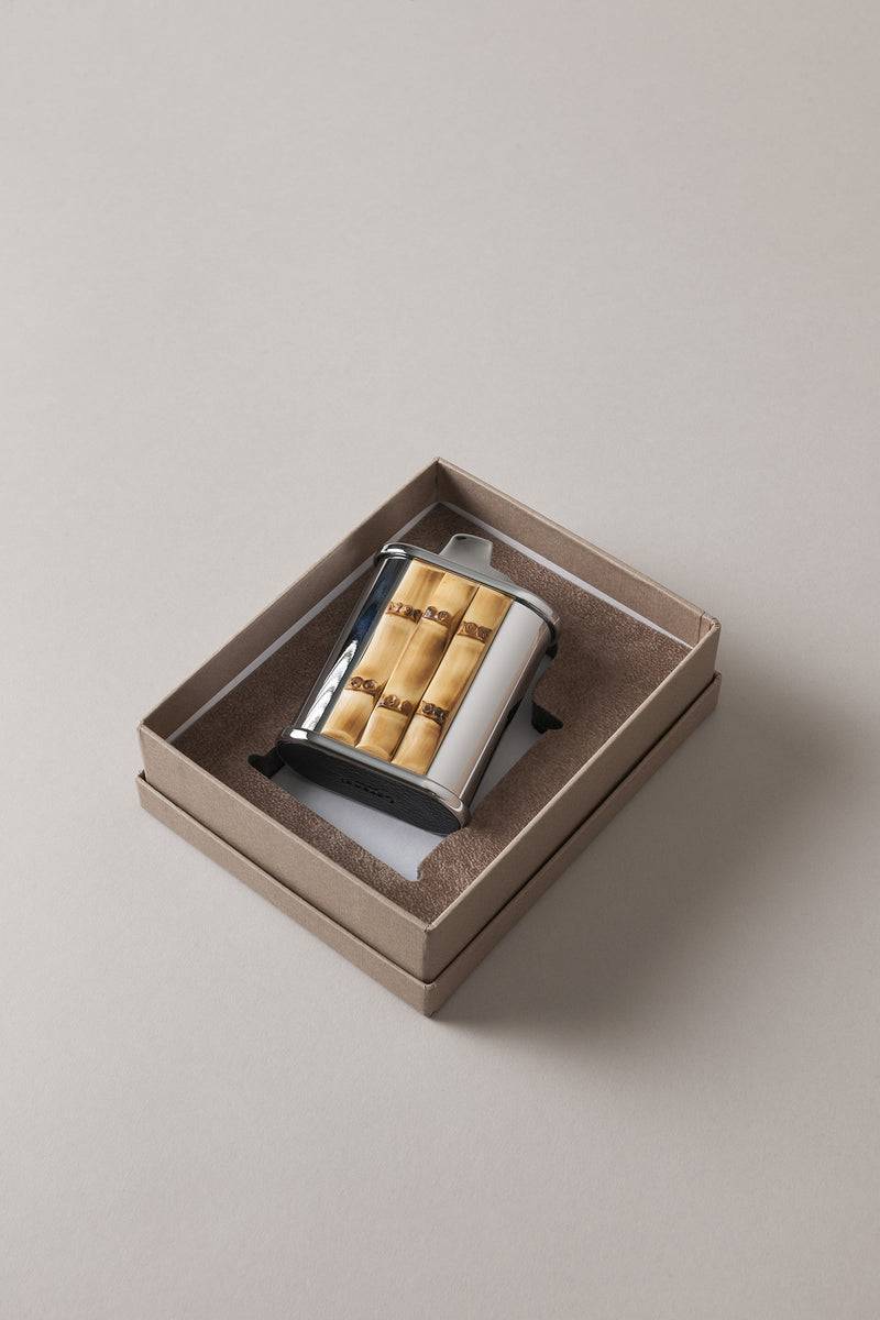 Lorenzi Milano Porta Accendino Bic Tavolo In Bambù