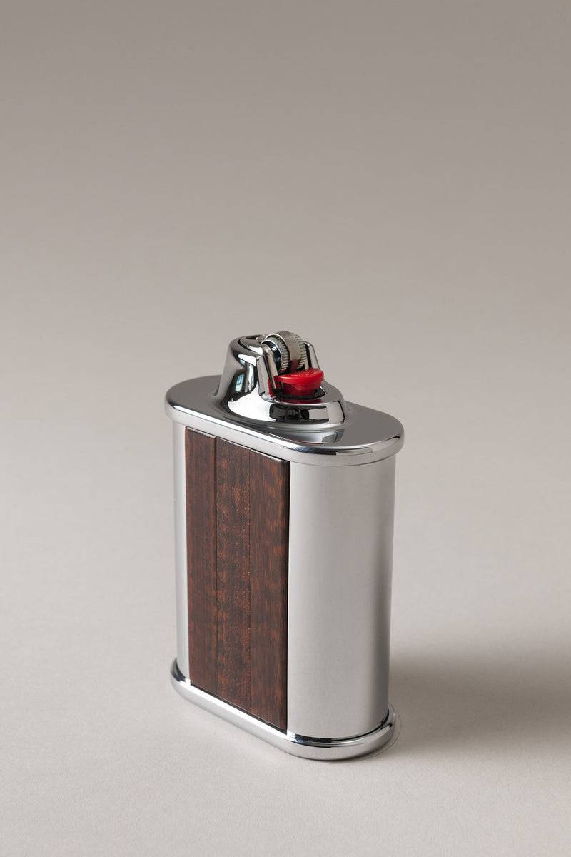 Lorenzi Milano Porta Accendino Bic Tavolo In Legno