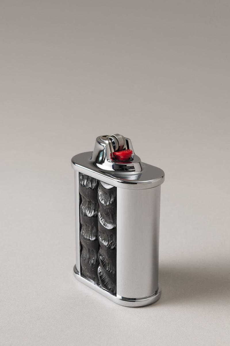 Lorenzi Milano Porta Accendino Bic Tavolo In Orice