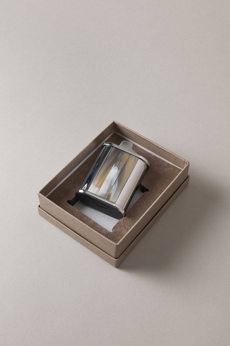 Lorenzi Milano Porta Accendino Bic Tavolo In Zebu