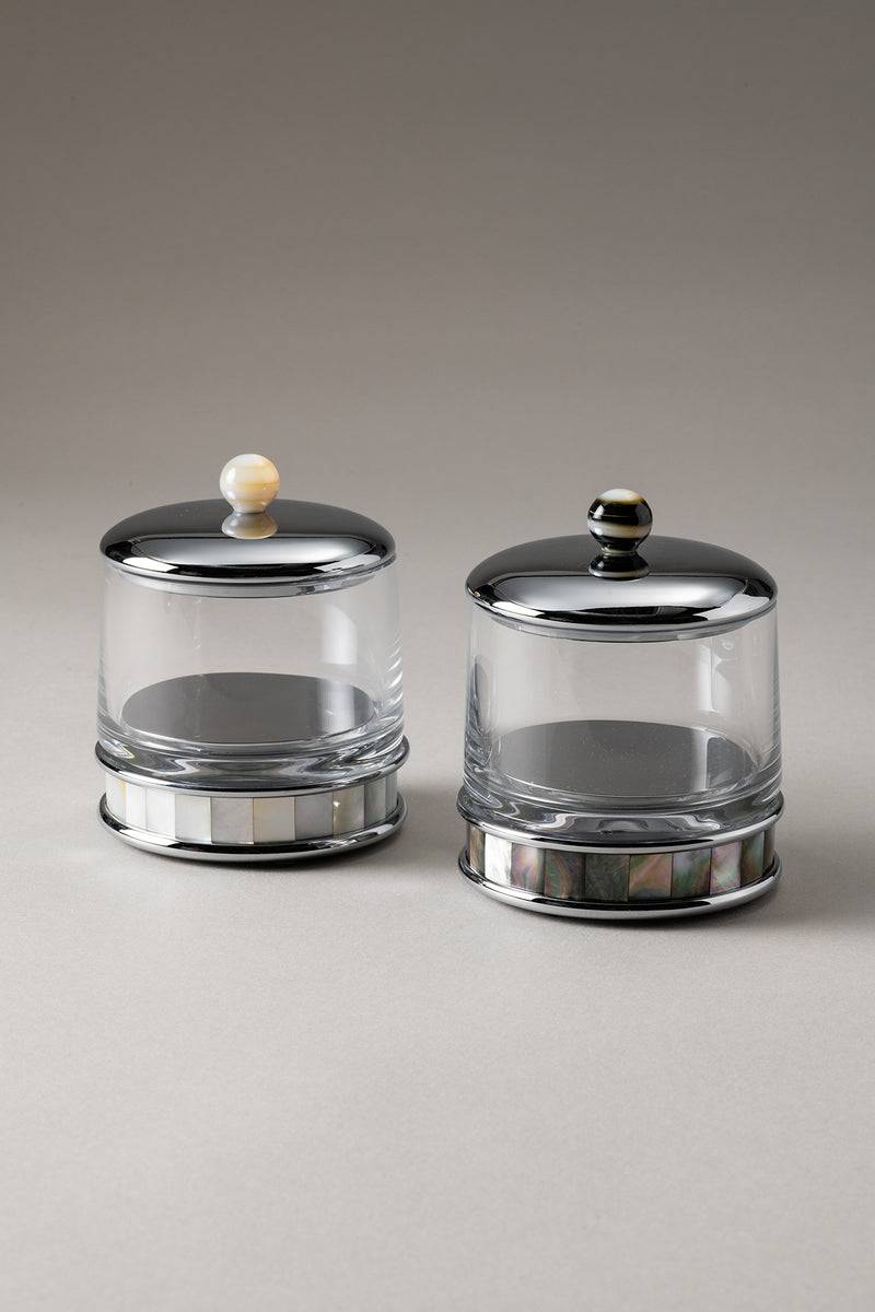 Lorenzi Milano Porta Candele Piccolo In Madreperla