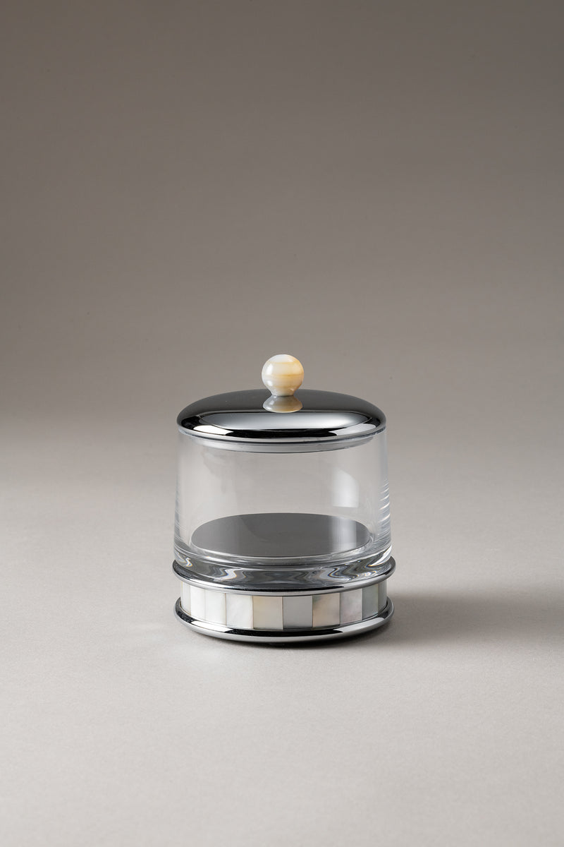 Lorenzi Milano Porta candele piccolo in Madreperla