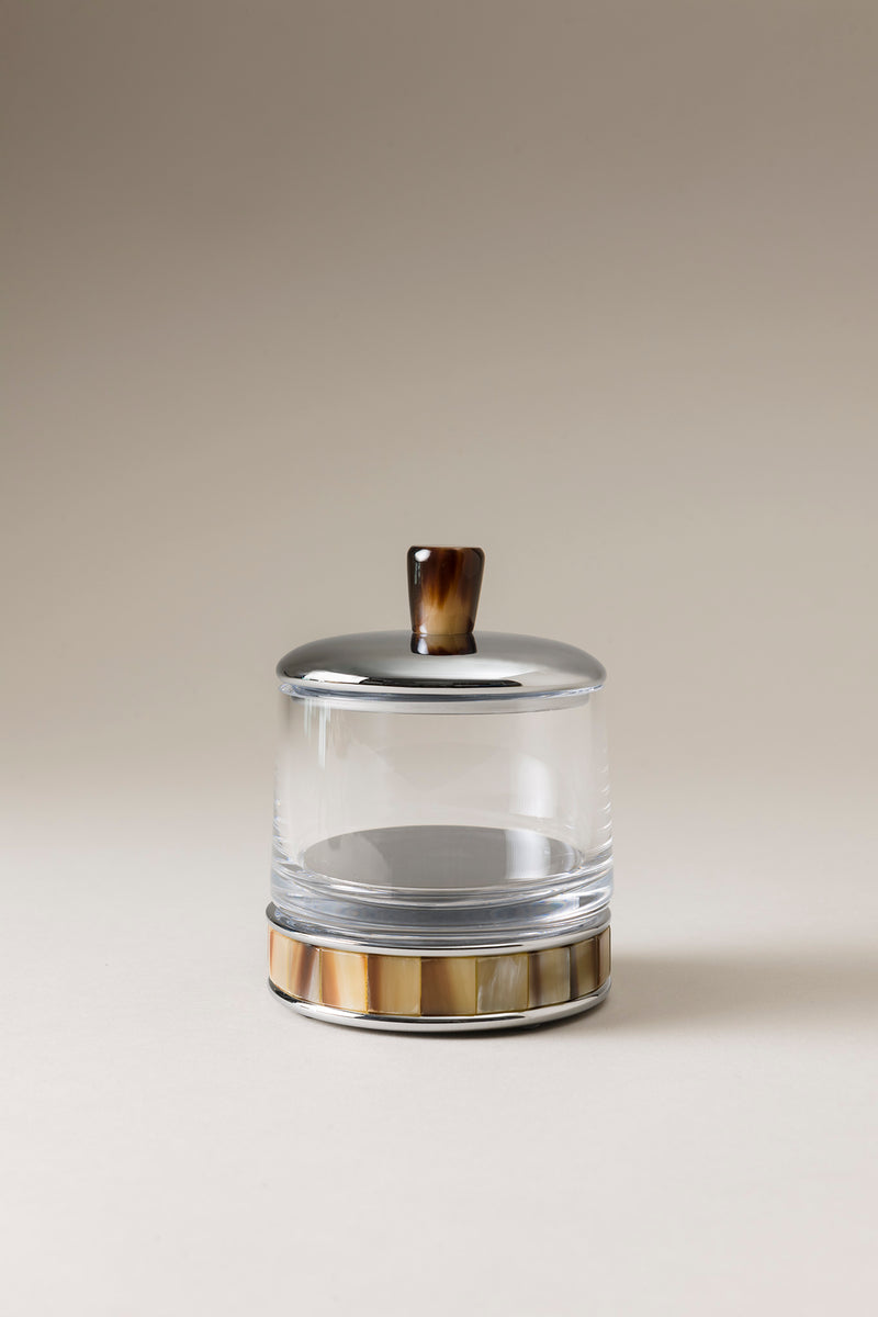 Lorenzi Milano Porta Candele Piccolo In Zebu