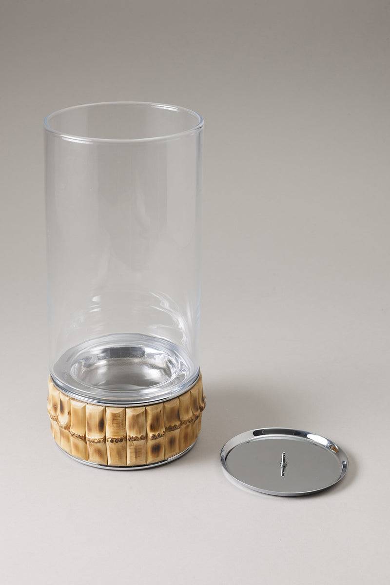 Lorenzi Milano Porta Fiori/candele In Bambù