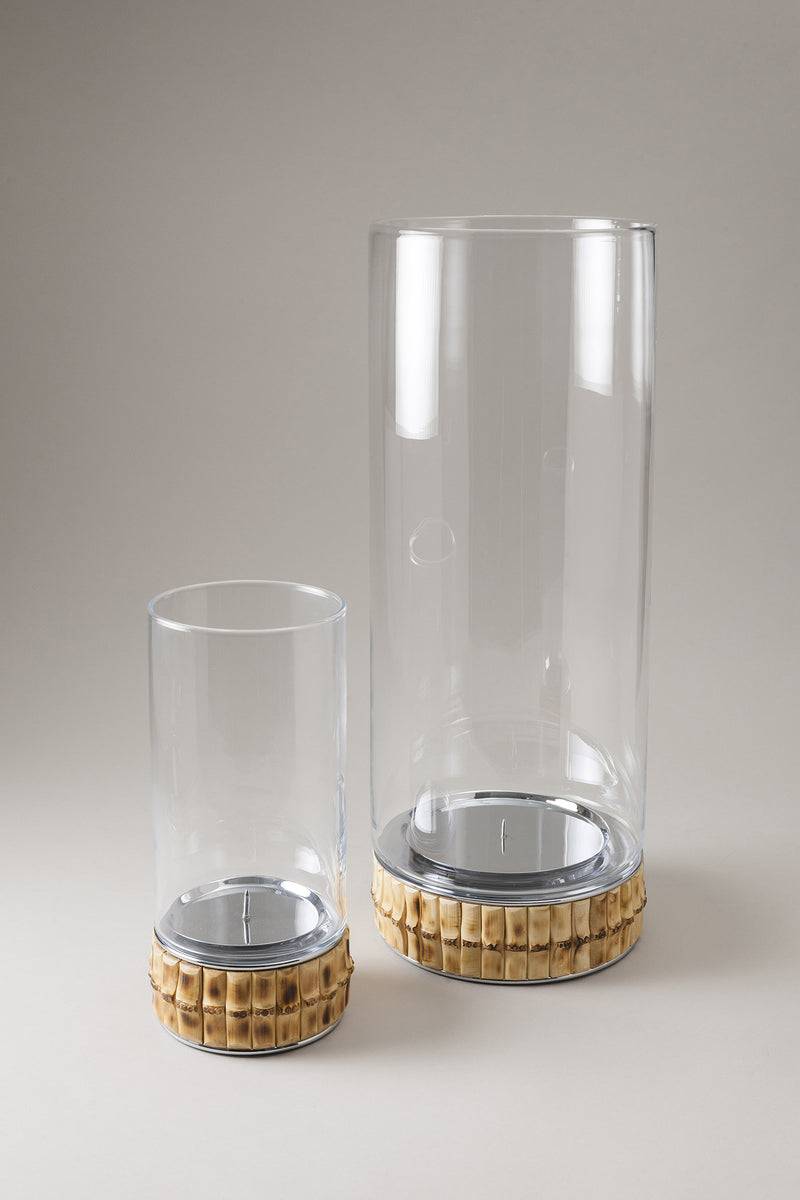 Lorenzi Milano Porta fiori/candele in Bambù