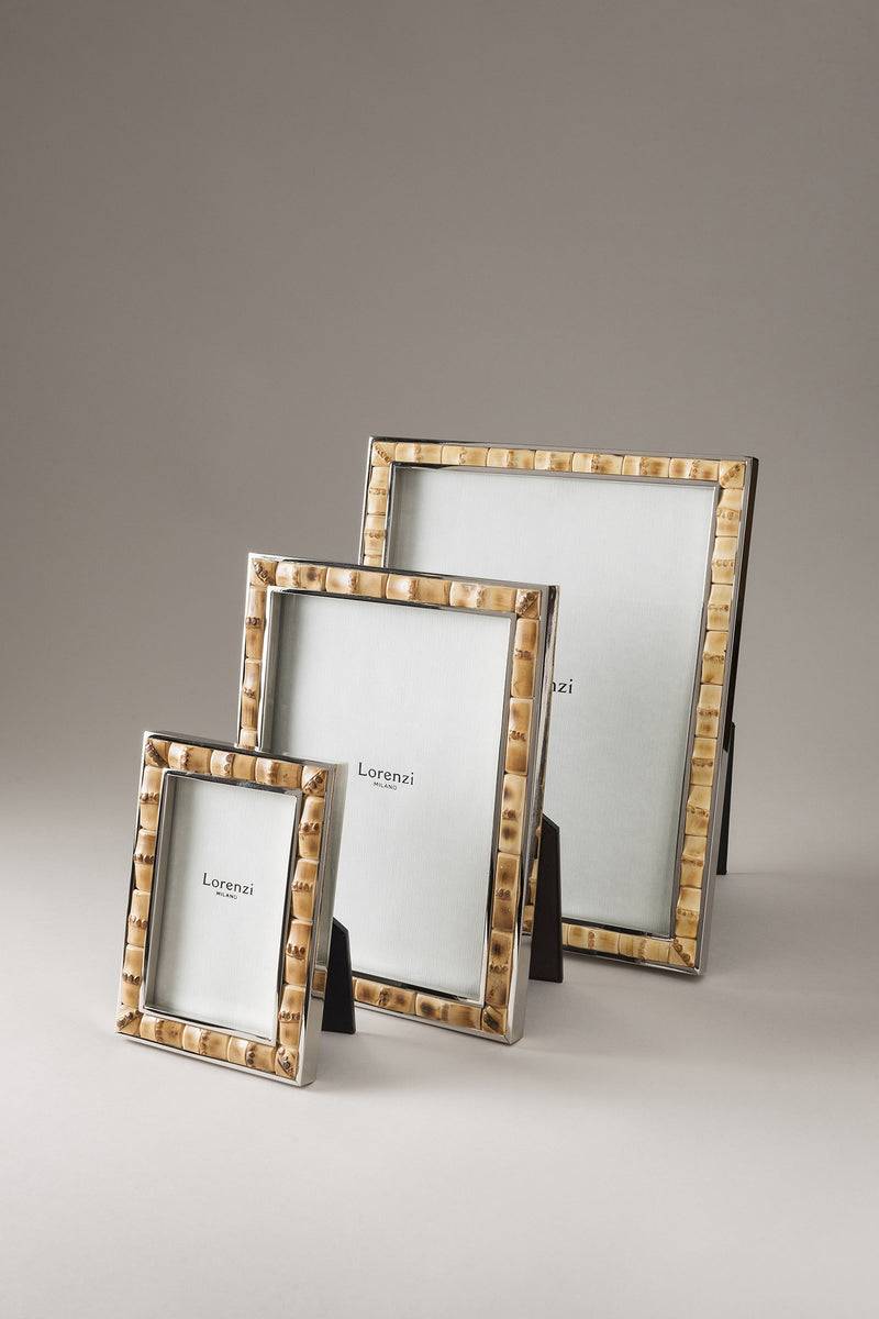 Lorenzi Milano Porta fotografie in Bambù