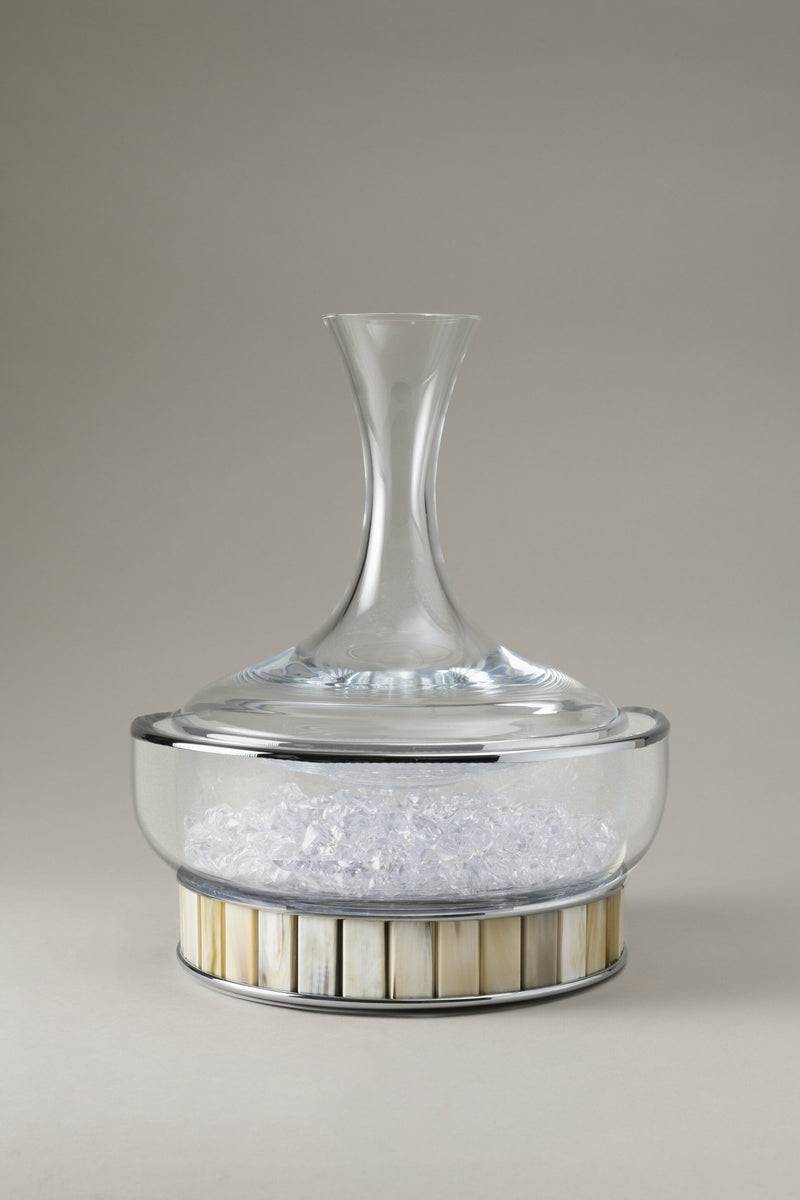 Lorenzi Milano Porta Ghiaccio Per Decanter In Zebu