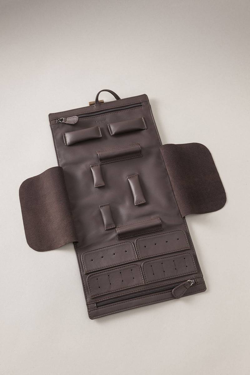 Lorenzi Milano Porta Gioie Da Uomo In Nappa