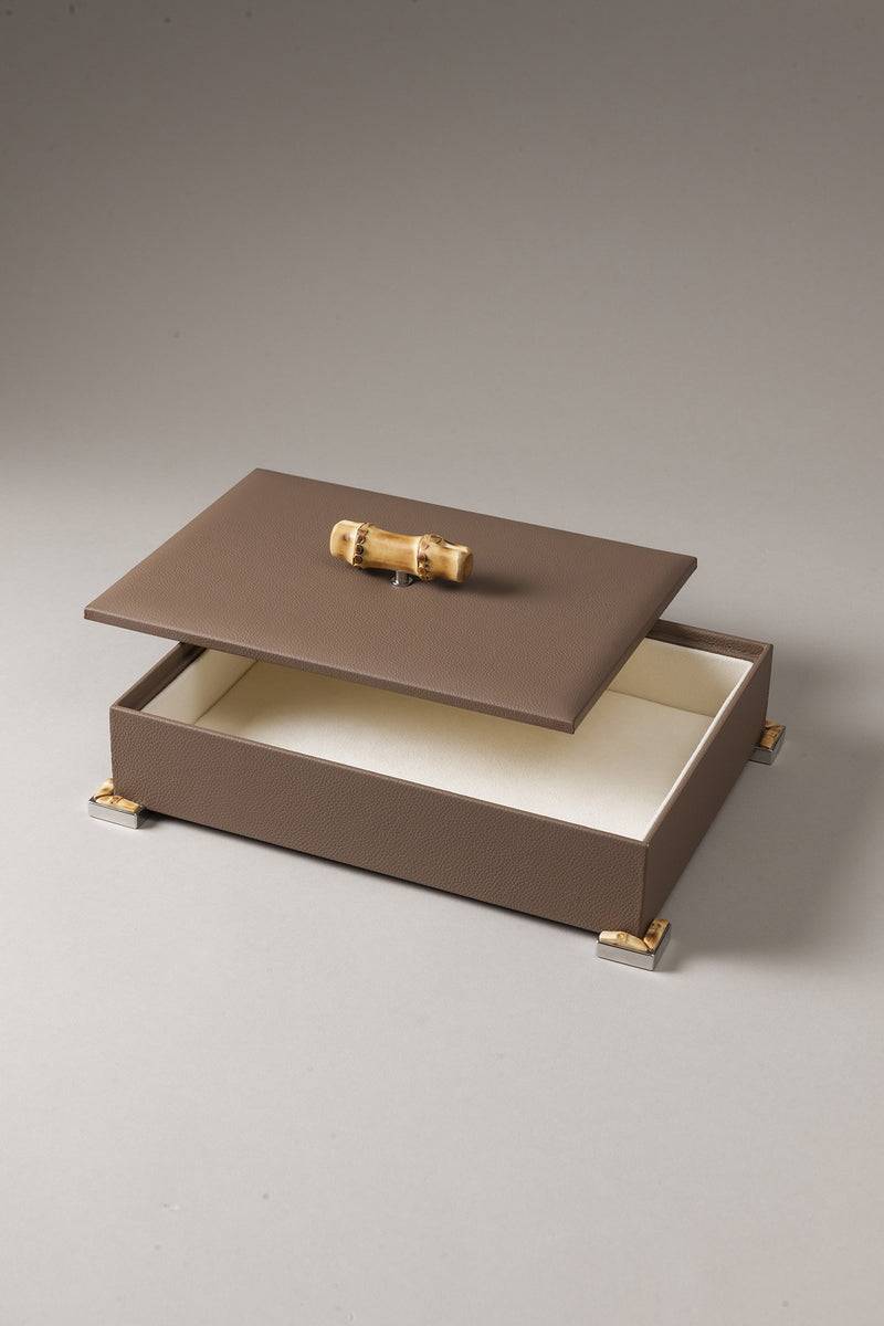 Lorenzi Milano Porta oggetti rettangolare in Bambù