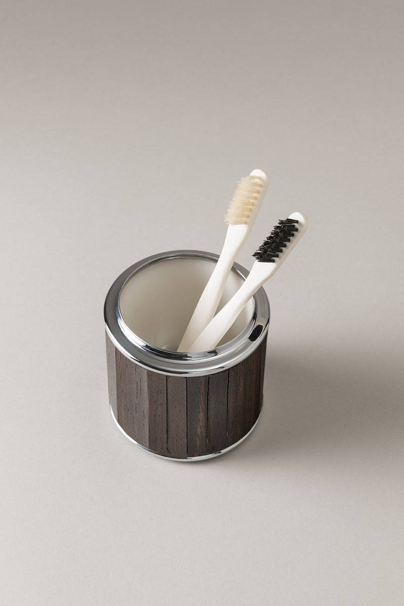 Lorenzi Milano Porta Spazzolini Da Denti In Legno