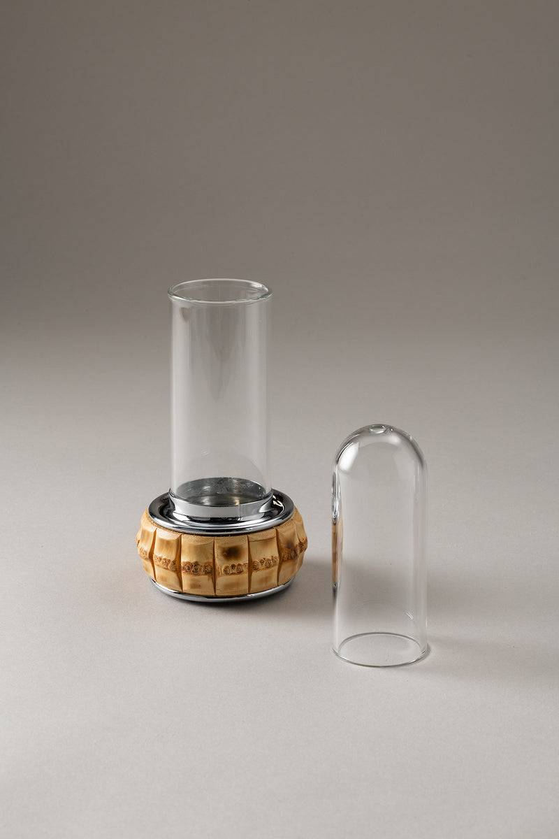 Lorenzi Milano Porta Spazzolino Singolo In Bambù