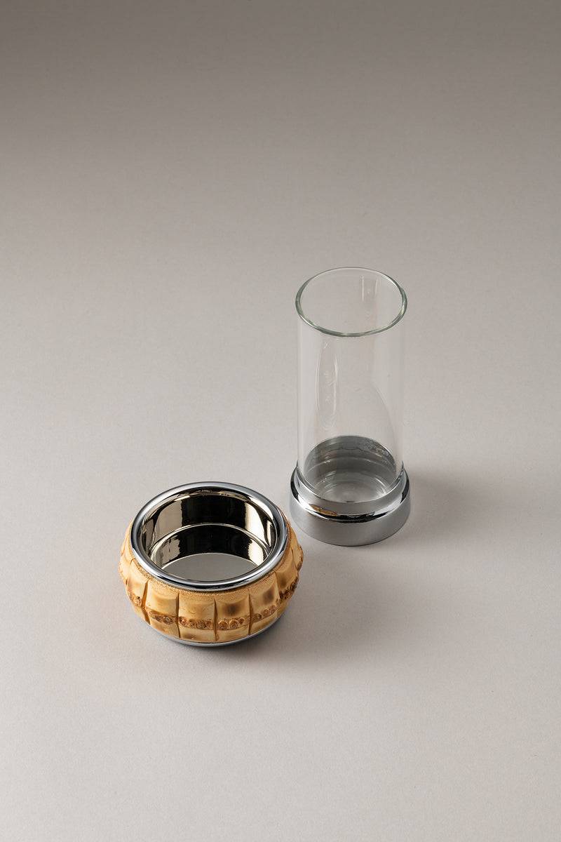 Lorenzi Milano Porta Spazzolino Singolo In Bambù