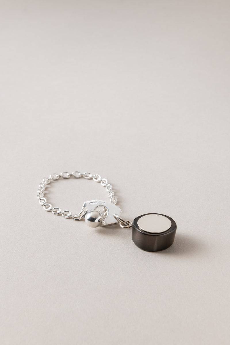 Lorenzi Milano Portachiavi Forcait In Zebu