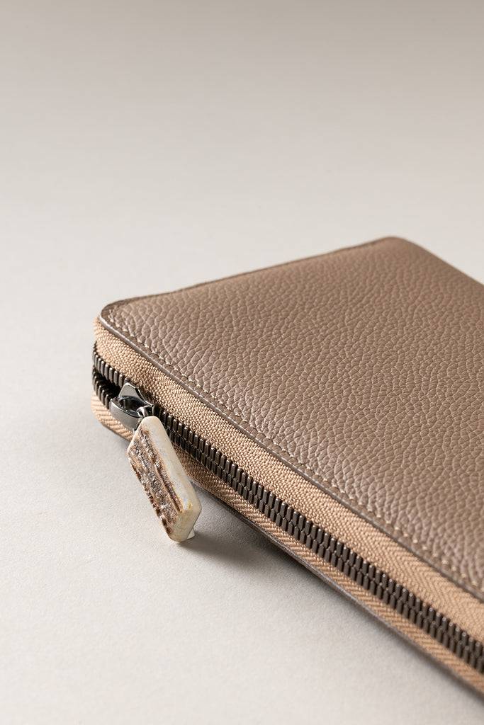 Lorenzi Milano Portafogli Donna In Vitello Nautico