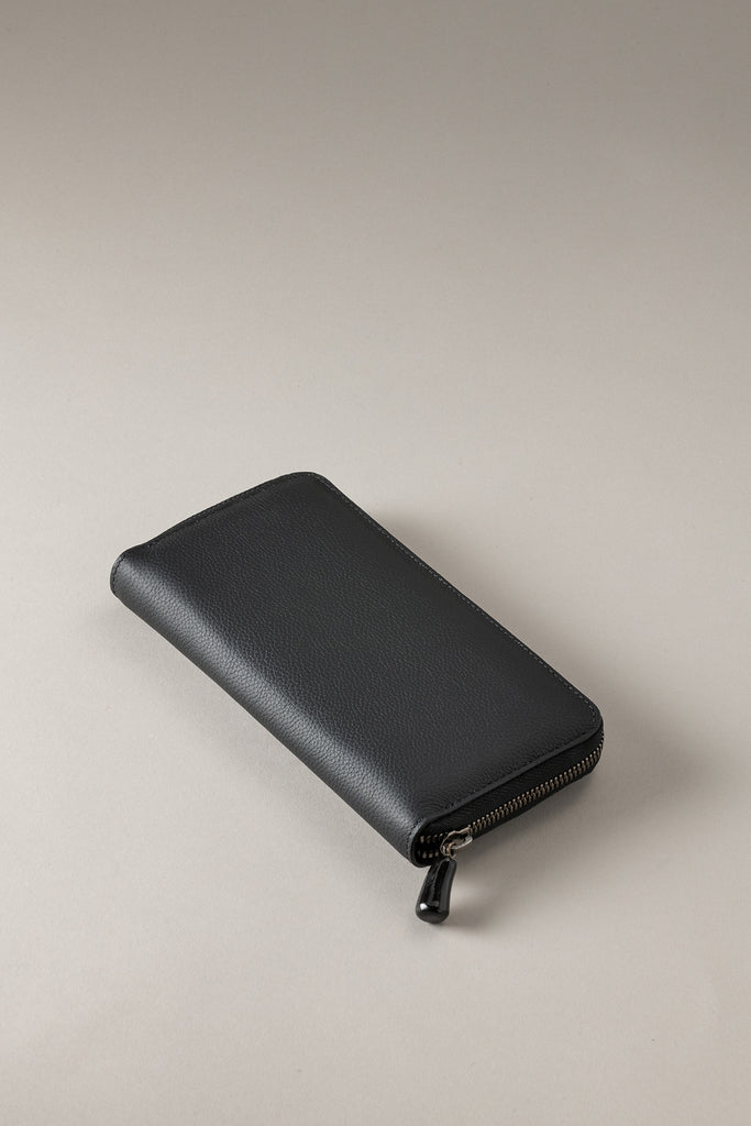 Lorenzi Milano Portafogli donna in Vitello nautico