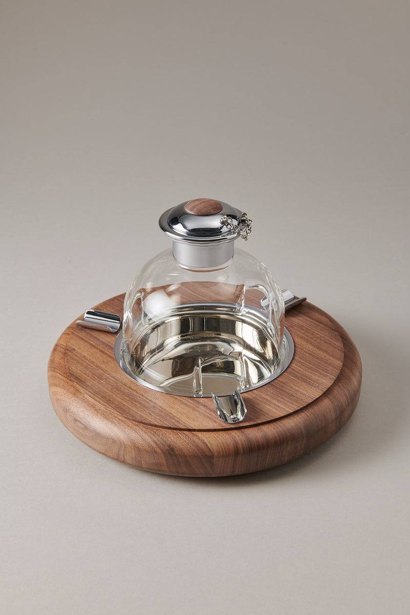 Lorenzi Milano Posacenere antivento in Legno