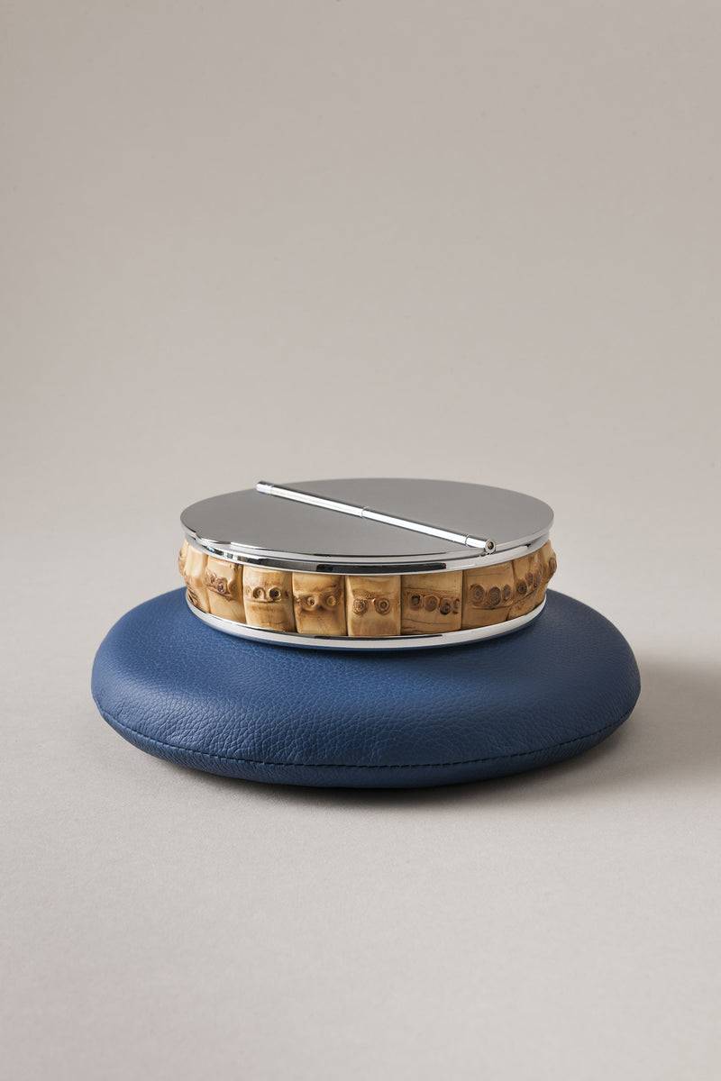 Lorenzi Milano Posacenere Da Barca In Bambù