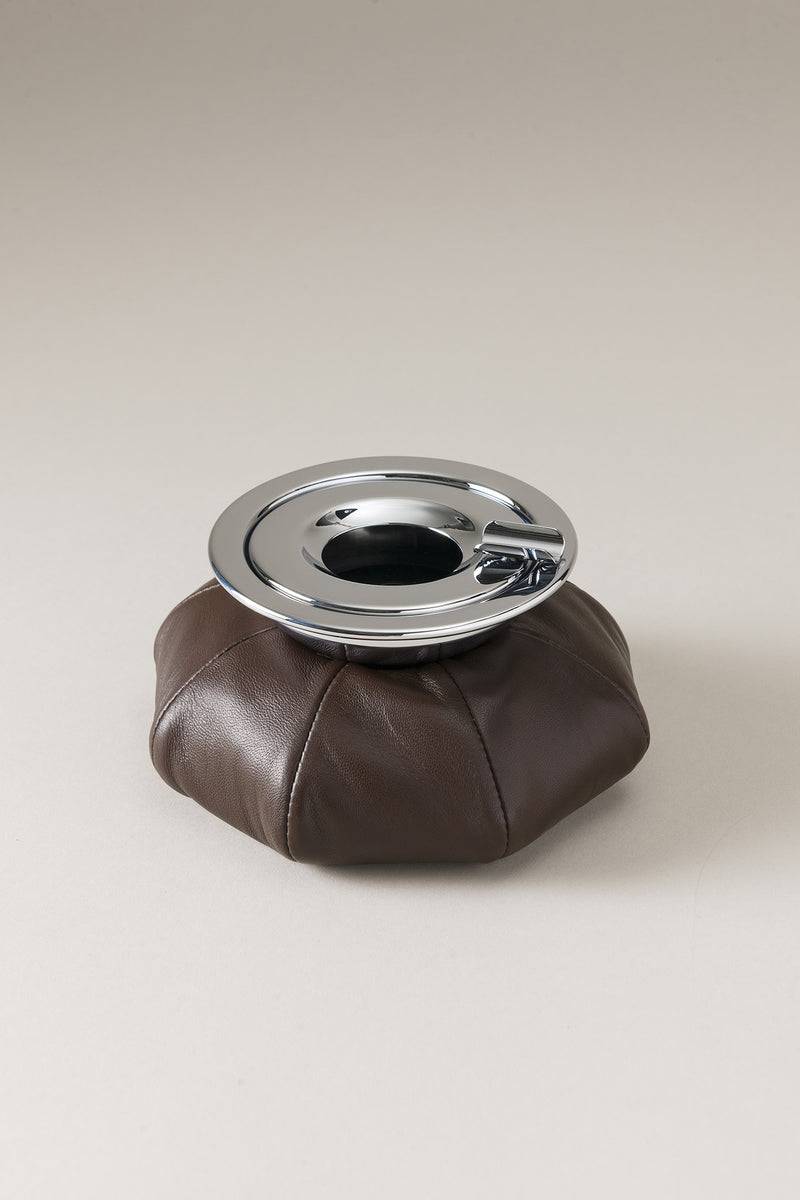 Lorenzi Milano Posacenere da poltrona in Nappa