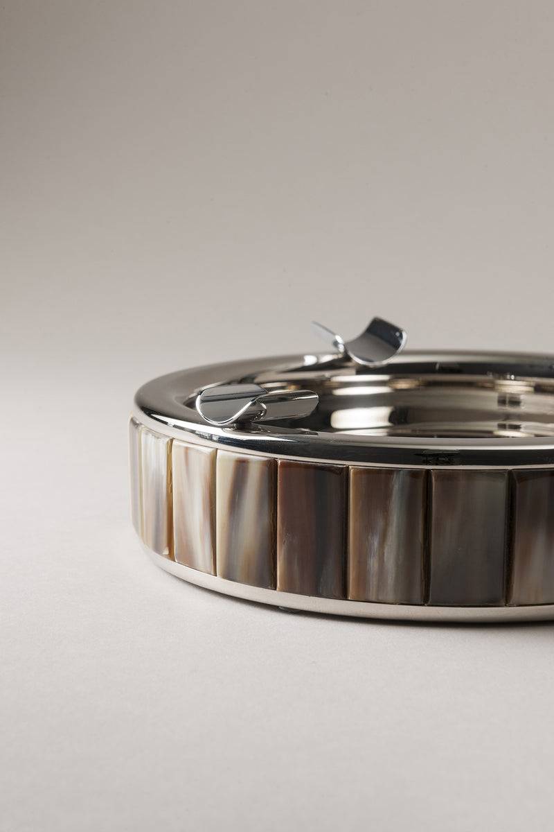 Lorenzi Milano Posacenere Da Sigari In Zebu