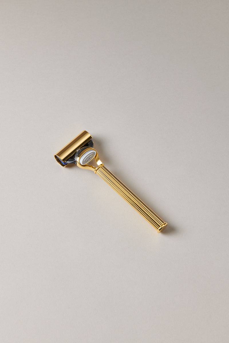 Lorenzi Milano Rasoio fusion dorato in Dorato