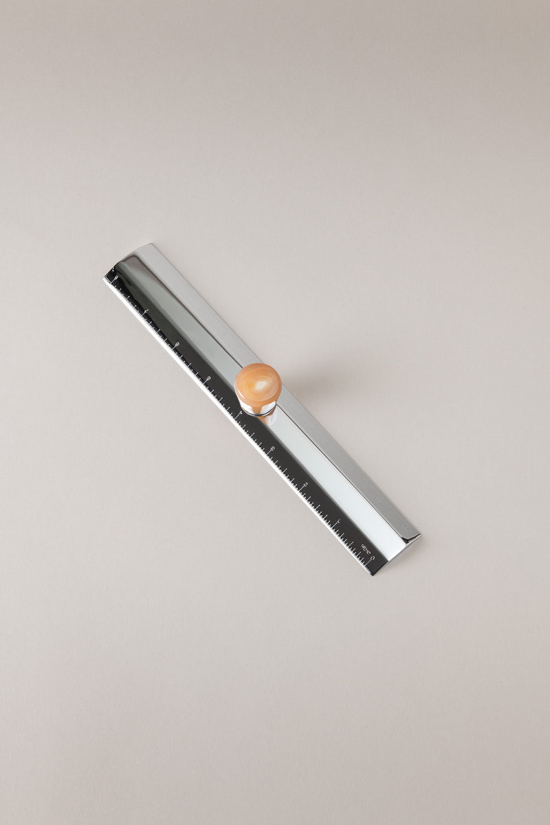 Lorenzi Milano Righello scrivania in Zebu