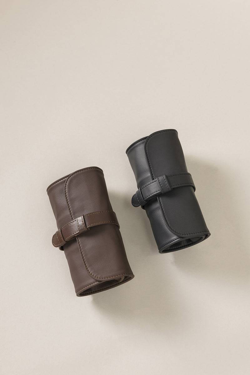 Lorenzi Milano Rotolo Da Manicure Piccolo In Nappa