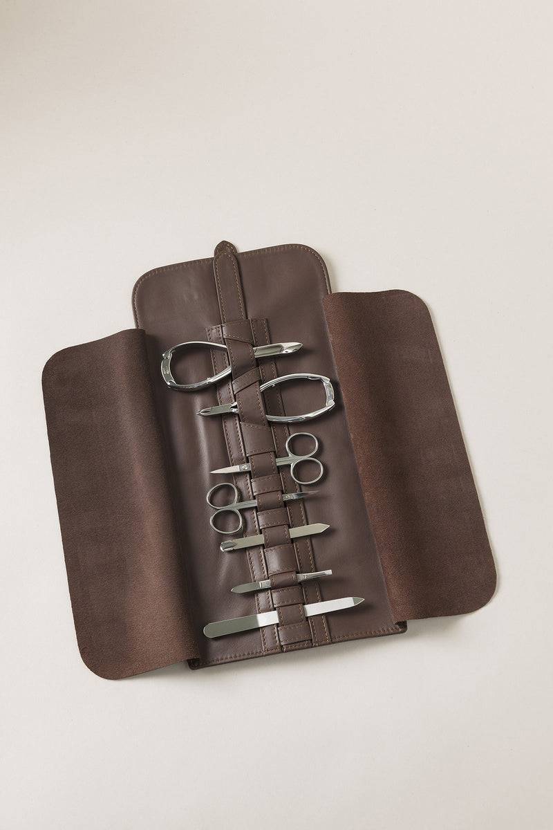 Lorenzi Milano Rotolo da manicure piccolo in Nappa