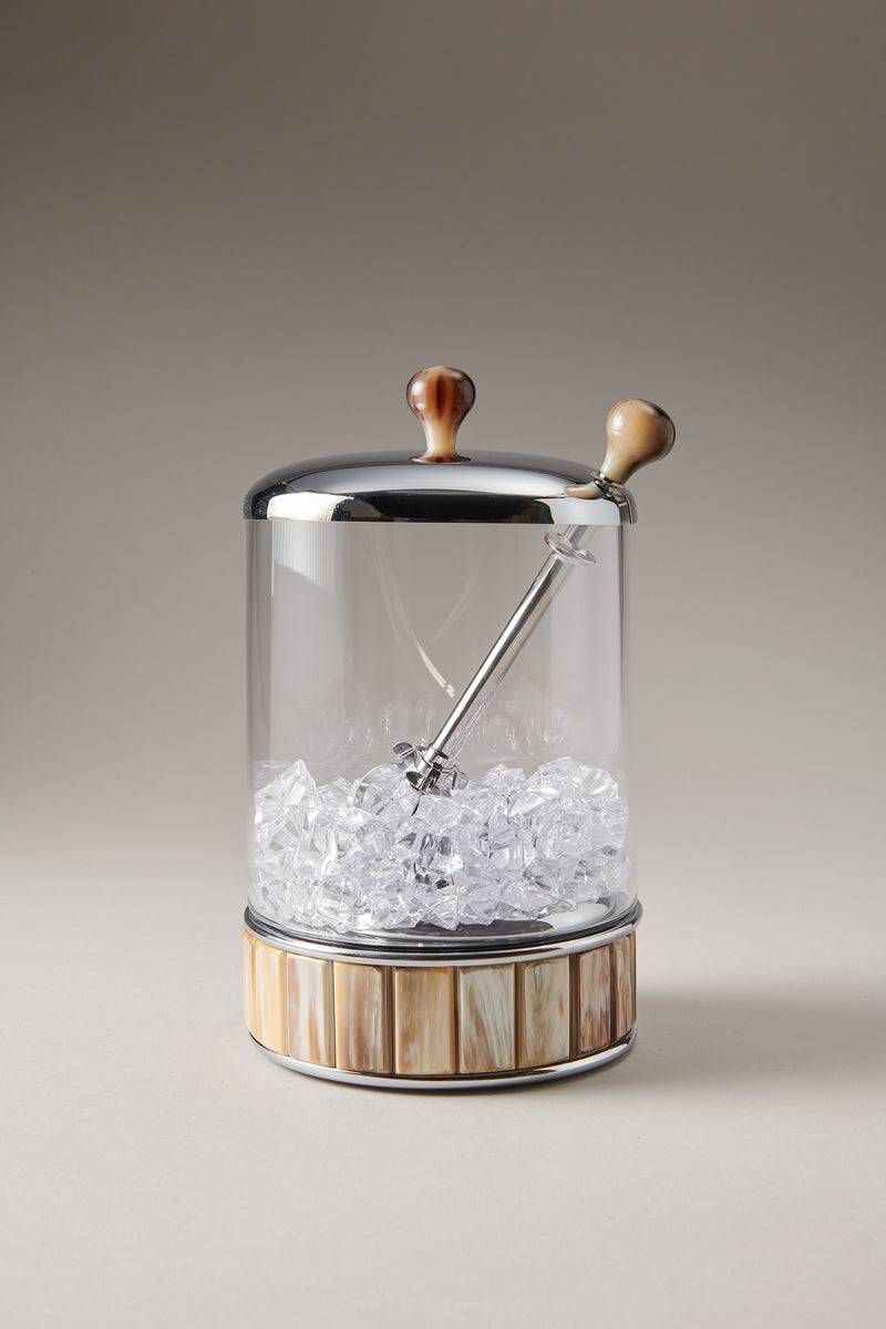 Lorenzi Milano Secchiello porta ghiaccio in Zebu