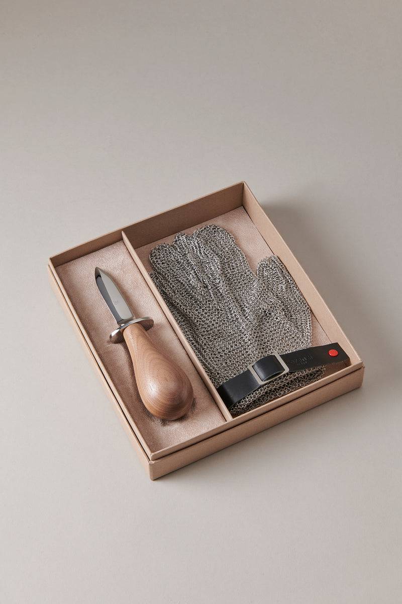 Lorenzi Milano Set apri ostriche in Legno