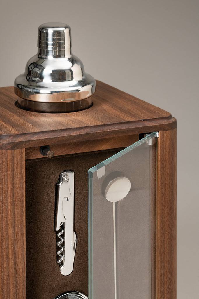 Lorenzi Milano Set Bar Girevole In Legno